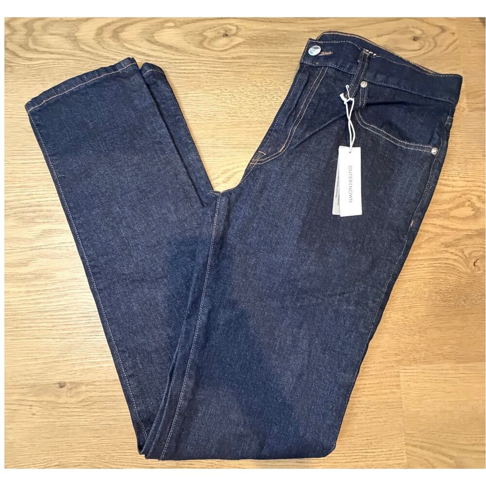 Outerknown Sea Jeans Ambassador Slim FIt 32 x 34 - Dark Wash Mens NWT